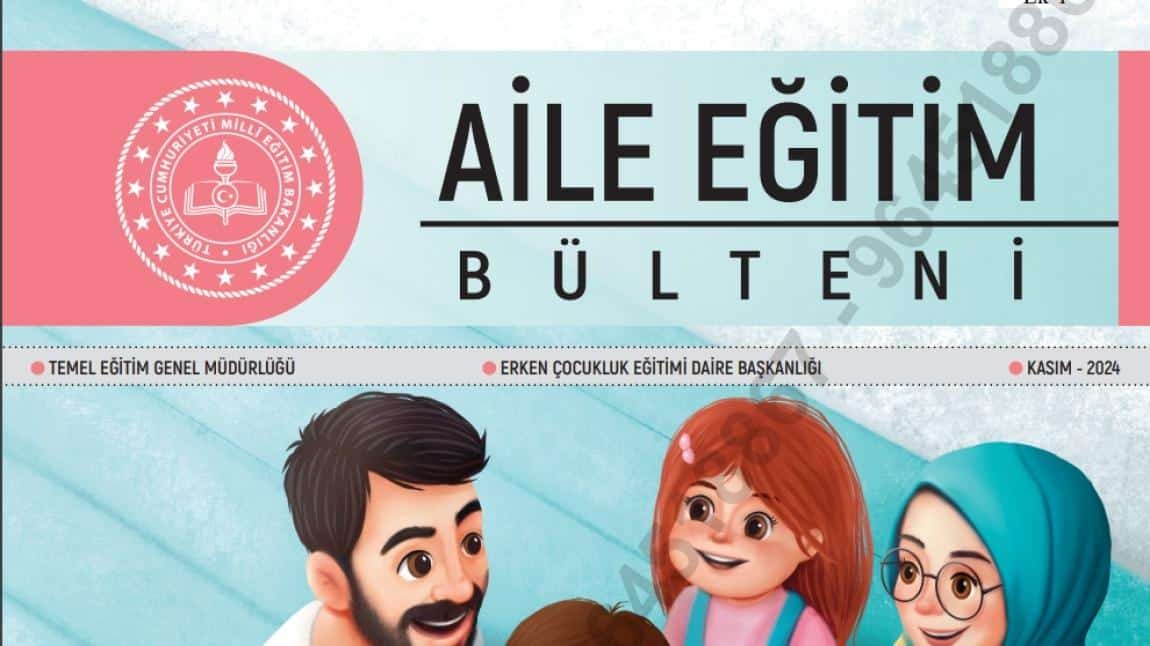 Kasım Ayı Aile Bülteni Yayınlandı